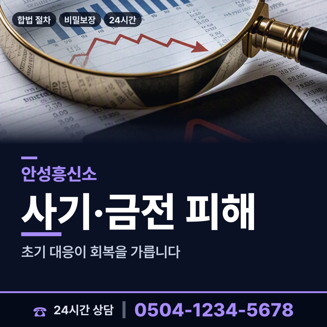 안성 공도읍 사기범찾기 상담 안내